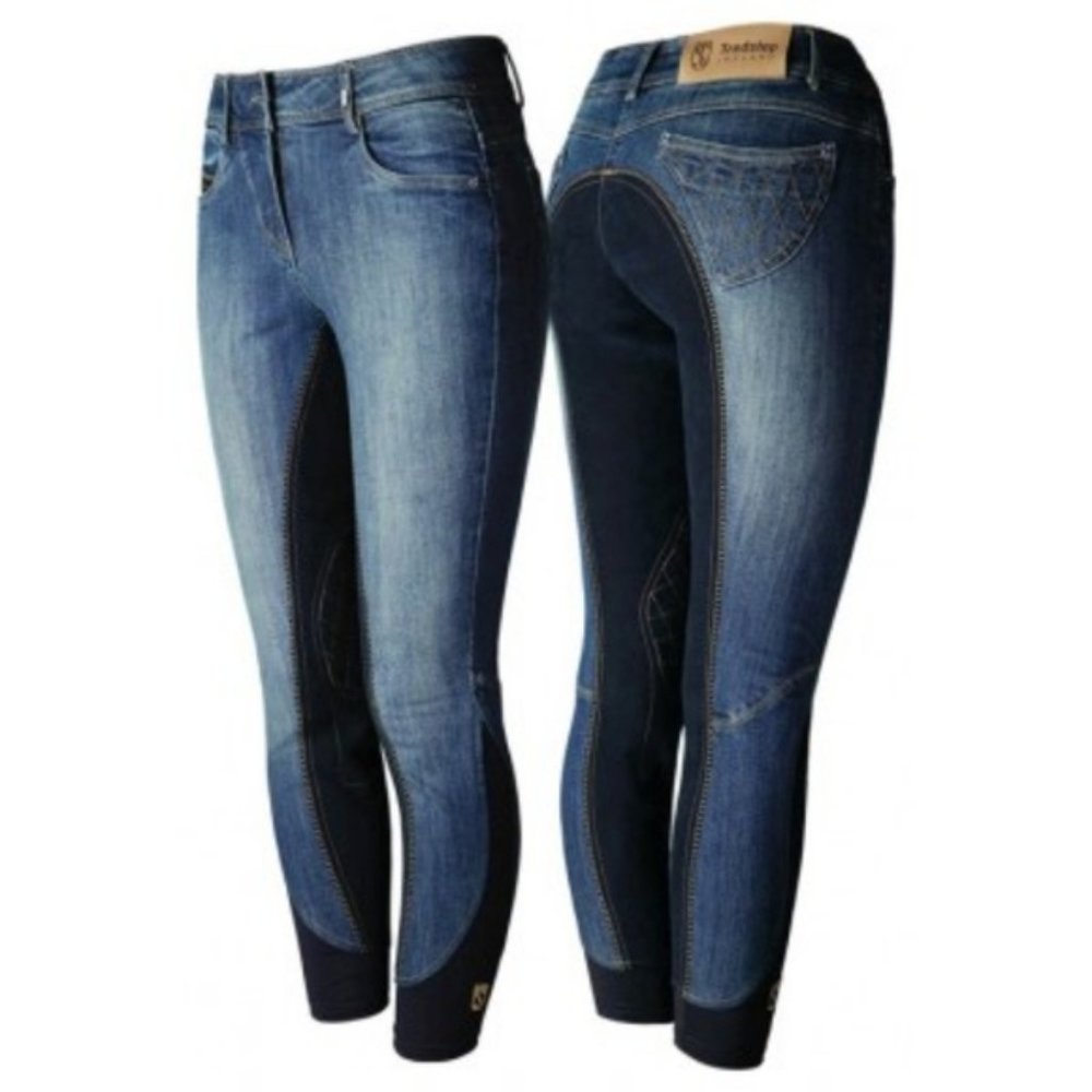NEW Tredstep Denim Full Seat Breeches - Size 26L US